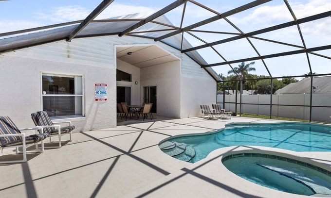 Indian Point Casa | Sunny Getaway with Private Pool, Spa & Fenced Yard