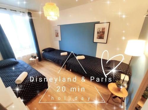 Thorigny-sur-Marne Apartamento | DisneyLand - Paris 20 min - Parking - 8 personnes