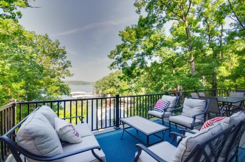 Osage Beach Casa | Dock, Boat Slip and View Lakefront Tan-Tar-A Home!