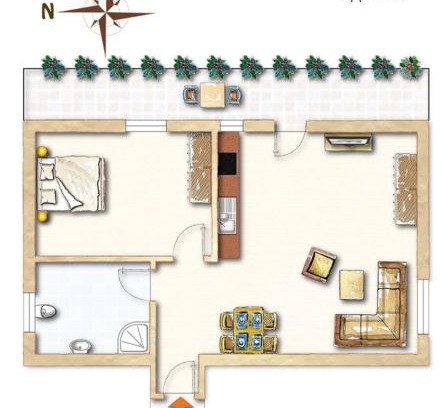Kalifornien Apartamento | Dock
