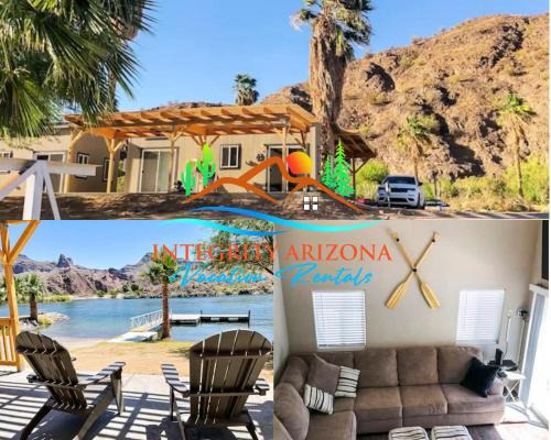 Parker Dam Casa | Dock Holiday Waterfront cottage with boat ramp WB1