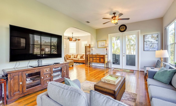 Palmetto Casa | Dock, Kayaks & On-Site Pond: Terra Ceia Home
