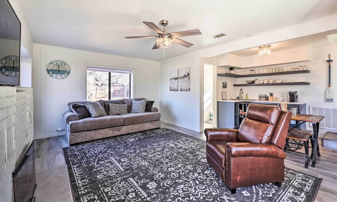 Grove Casa | Dock & Pool Access: Lakefront Grove Home!