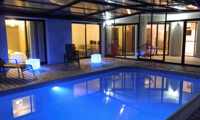 Doelan Villa | DOËLAN, Villa ***** 12 p ,, piscina cubierta climatizada, spa, sauna, billar