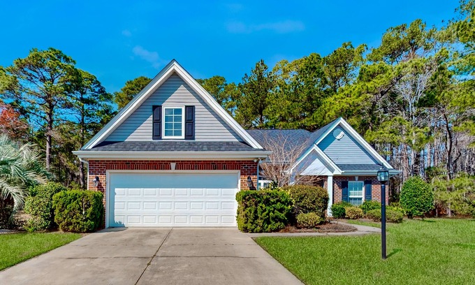 Calabash Casa | Dog-friendly coastal home with lovely patio, pool, & games - near beaches & golf
