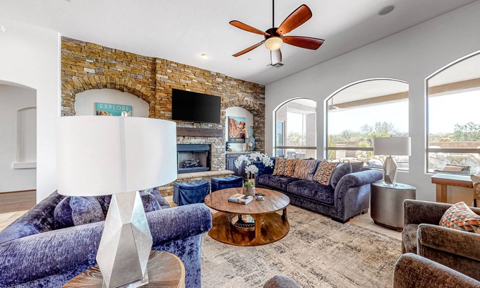 Dove Mountain Casa | Dog-Friendly Desert Oasis w/ a Gourmet Kitchen, Private Pool, & Putting Green