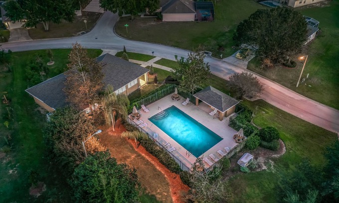 Wellington Casa | Dog-friendly home with pool, game room, AC, & washer/dryer