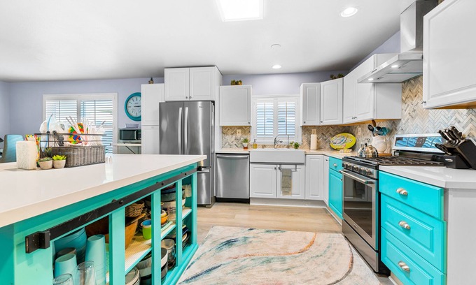 Loma Alta Casa | Dog-friendly home with outdoor oasis, hot tub, AC, & W/D - close to the ocean