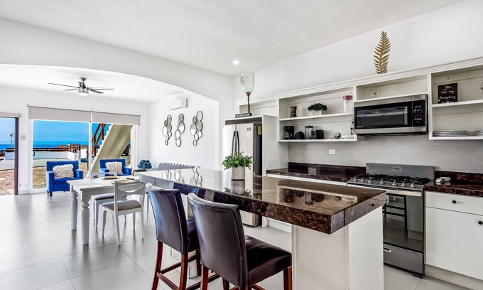 La Paloma Casa | Dog-friendly villa with heated outdoor pool, hot tub, streaming, private patio