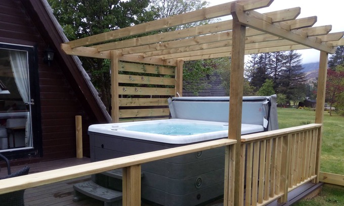 South Laggan Cabina | Se admiten perros con jacuzzi