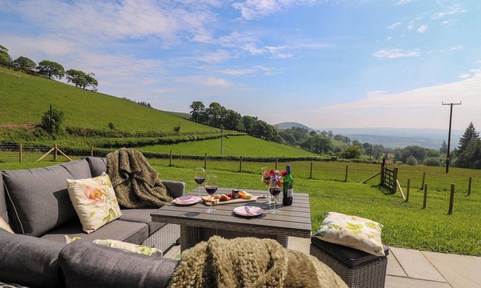 Llandrindod Wells Cabaña | Dol Blodau