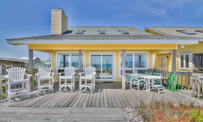 Topsail Beach Casa | Dolphin Rise: sensacional vista al mar, hermosos acentos, acceso directo a la playa