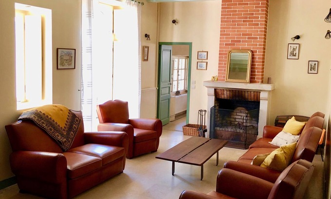 Savonnieres Cabaña | Domaine Augeonnière 10Ch-Gîte-Vista al campo-De gran tamaño-Baño Privado