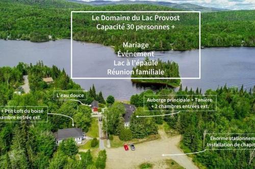 Saint Donat Casa | Domaine du Lac Provost - Mariage & Lac à l'épaule