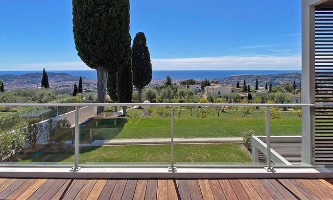 Gairaut Apartamento | Apartment w seaview at Domaine de Gairaut, Nice, France