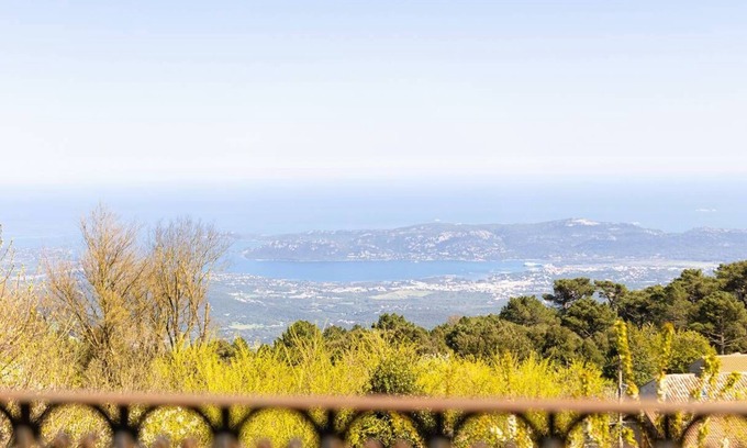 Porto-Vecchio Casa | Domaine de Gialla Bergerie Carta, 6 pers, montagne, vue mer