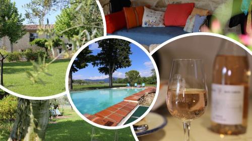 Caromb Casa | DOMAINE de MAS CARON Gîte 4* au pied du Ventoux en Provence