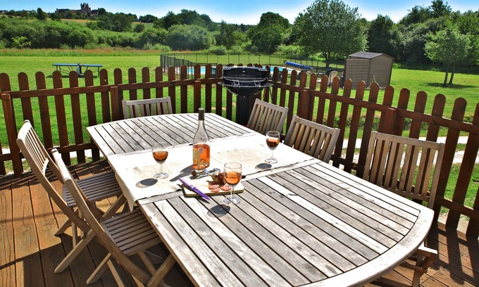Bridore Casa | Domaine de Matounet Cabaña con encanto 8 personas Piscina climatizada Château de la Loire.