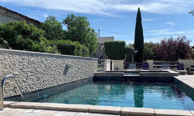 Garrigues Casa | Domaine Privatisé Avec Piscine Dans la Garrigue Nîmoise, Idéal Pour Grand Groupe