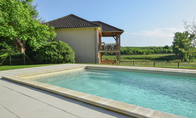 Saint-Medard-d'Excideuil Casa | Pabellón en Francia con piscina y vistas