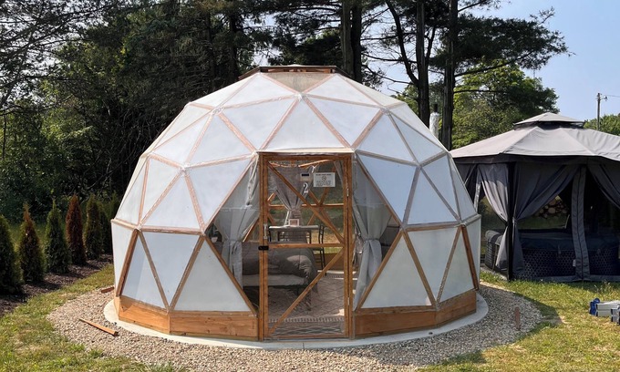 South Haven Cabina | Dome #2 - Dome Haven Campground - Escape, Unwind, Repeat!
