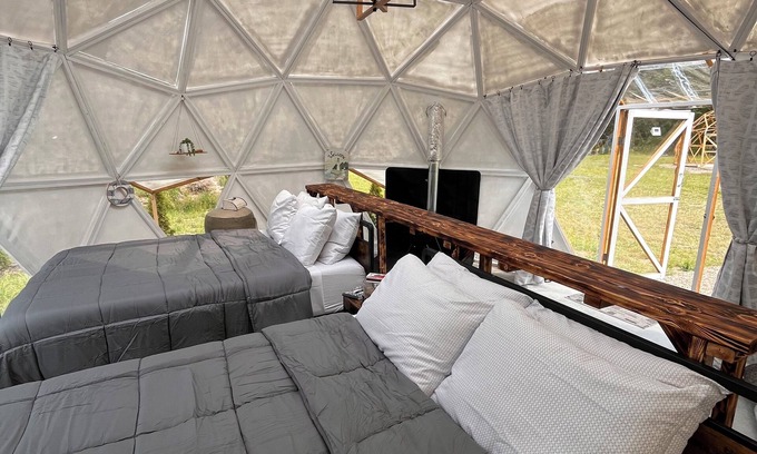 South Haven Cabina | Dome #4 - Dome Haven Campground - South Haven MI - Escape, Unwind, Repeat!