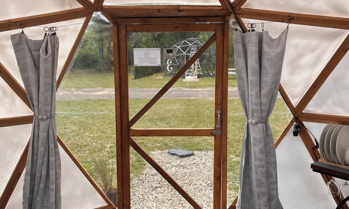 South Haven Cabina | Dome #6 - Dome Haven Campground - Escape, Unwind, Repeat - South Haven Michigan