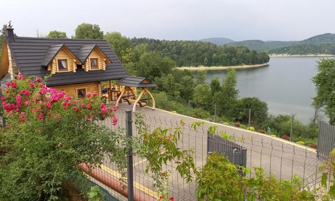 Olchowiec Casa | Domek Nad River San - pierwsza linia brzegowa - balia - łodzie - basen