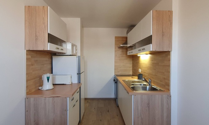 Bezigrad District Apartamento | Domen Tour As / Cityview 1BR Apartamento con balcón privado, cerca de la Universidad