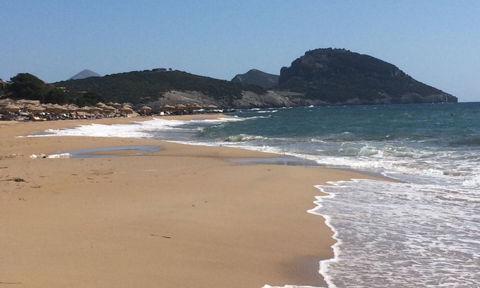 Petrochori Apartamento | Domizil mit Meerblick 5 Min.vom Strand Kosteloser Parkplatz Davor