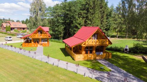 Trygort Chalet De Esquí | Domki nad jeziorem Kolonia Rybacka