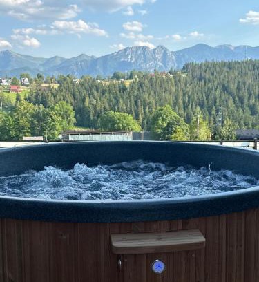 Nowe Bystre Chalet De Esquí | Domki Tatrzańska Panorama z jacuzzi
