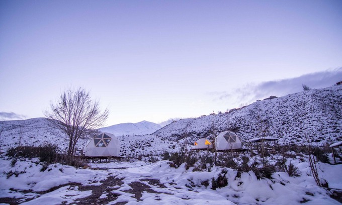 Potrerillos Cabaña | Domos Andinos HostCamp