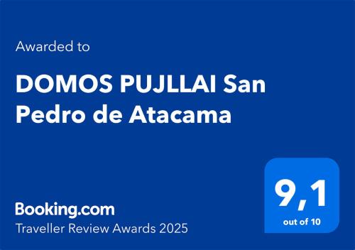 San Pedro de Atacama Casa | DOMOS PUJLLAI San Pedro de Atacama