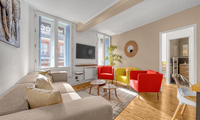 Toulouse City-Centre Apartamento | Don Capitolium - A 2 pas de la place du Capitole