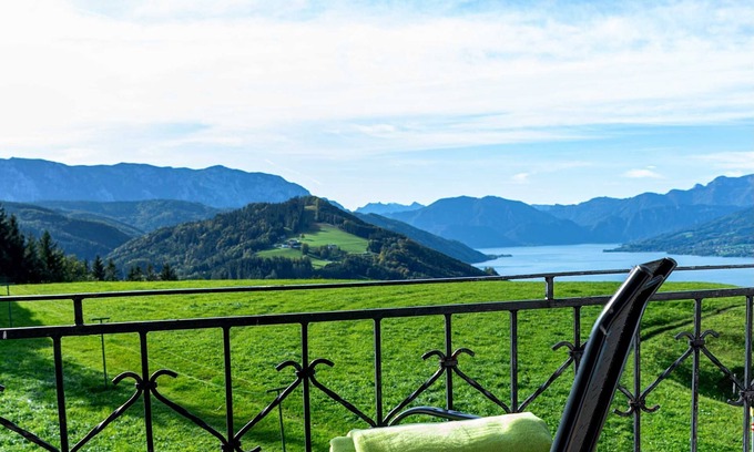Weyregg am Attersee Apartamento | Doppelzimmer mit Balkon 11 - Brandnerhof