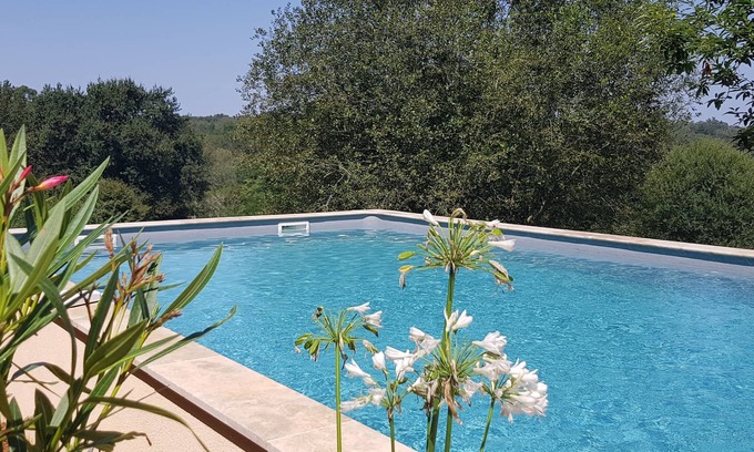 Bourrou Cabaña | Dordogne- Périgueux - Gîte Alep with a 90m² reception room - Piano -3 Bedrooms