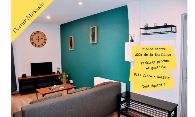 Brioude Apartamento | Dormir à Brioude - appartement 'esprit nature'