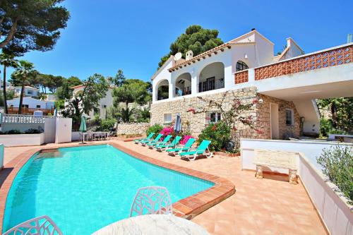 La Sabatera Villa | Dos Chicas - sea view villa with private pool in Moraira