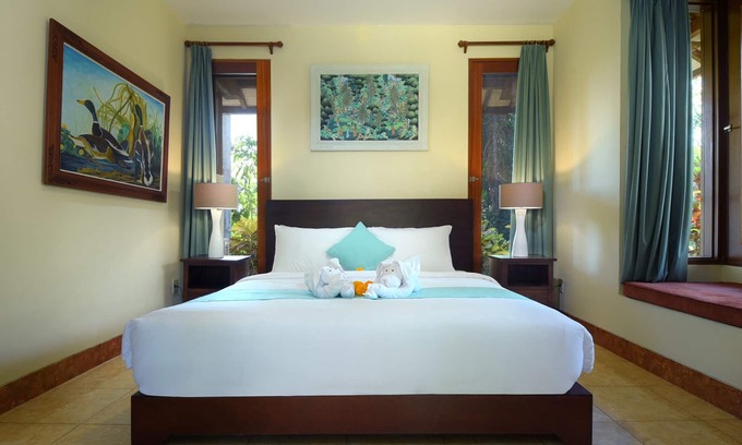 Penestanan Villa | Habitación Jasmine - Mezcla exótica javanés y balinés