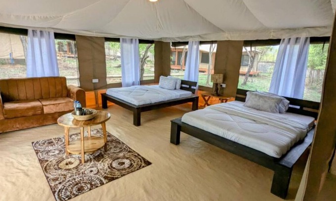 Mikumi Casa | Double G safaris and Camp Mikumi - Luxury Triple Room 4