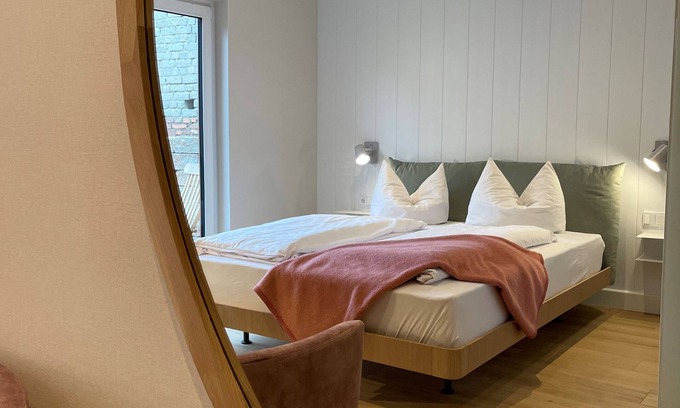 Weiler bei Monzingen Apartamento | Double room with garden - Schmidtburger Hof