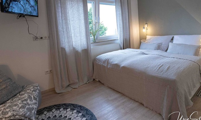 Obersulm Apartamento | Habitación doble 1 - Gästehaus Lamm