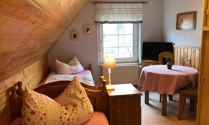 Kloster Apartamento | Double room 1 with two single beds - Präkel vacation room