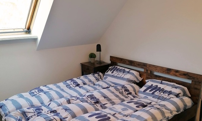 Ducherow Apartamento | Double room Anklam small for 2 persons with bath & WC - Pension Tweete Heimat