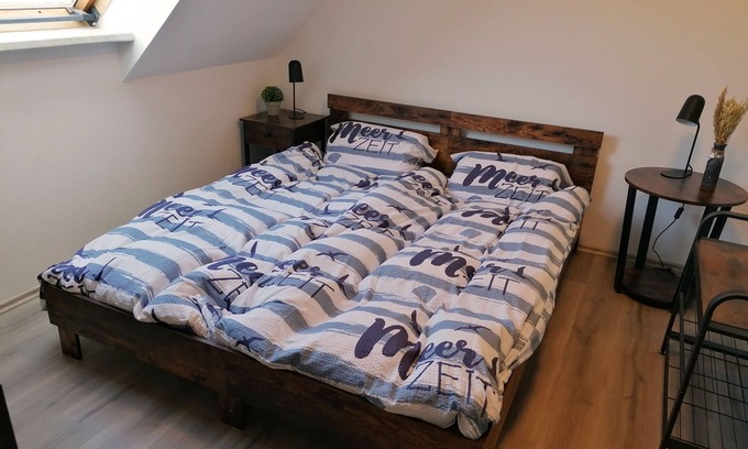 Ducherow Apartamento | Double room Bugewitz small for 2 pers. with bath & WC - Pension Tweete Heimat