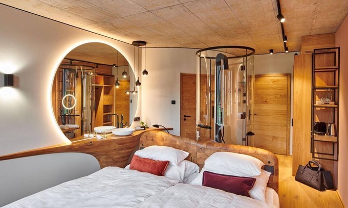 Unterammergau Casa | Double room comfort "Mountain view" (Passion) - Boutique Hotel Lartor
