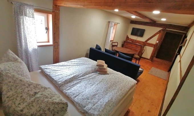 Seifhennersdorf Apartamento | Double room for 3 guests with 19m² in Seifhennersdorf (273160)