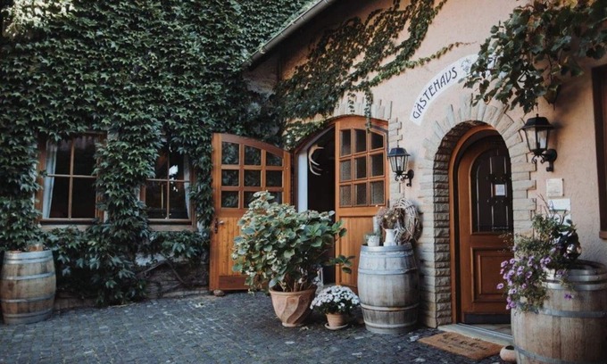 Vendersheim Cama Y Desayuno | Double room, shower, WC - Straußwirtschaft and Gästehaus Janson