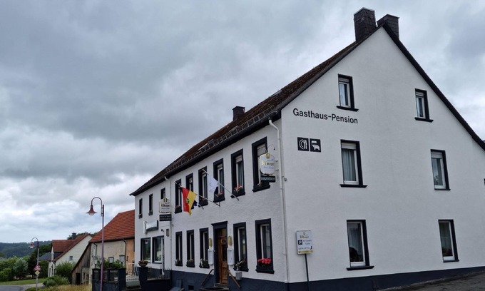 Udersdorf Cabaña | Double room shower/toilet - B & B Üdersdorf